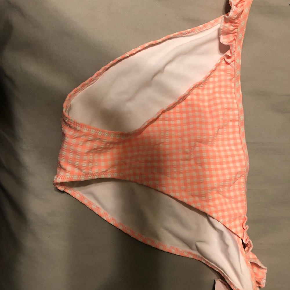 Checkered bikini bottoms